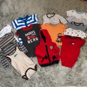 Baby boys 6 to 9 months clothes bundle
